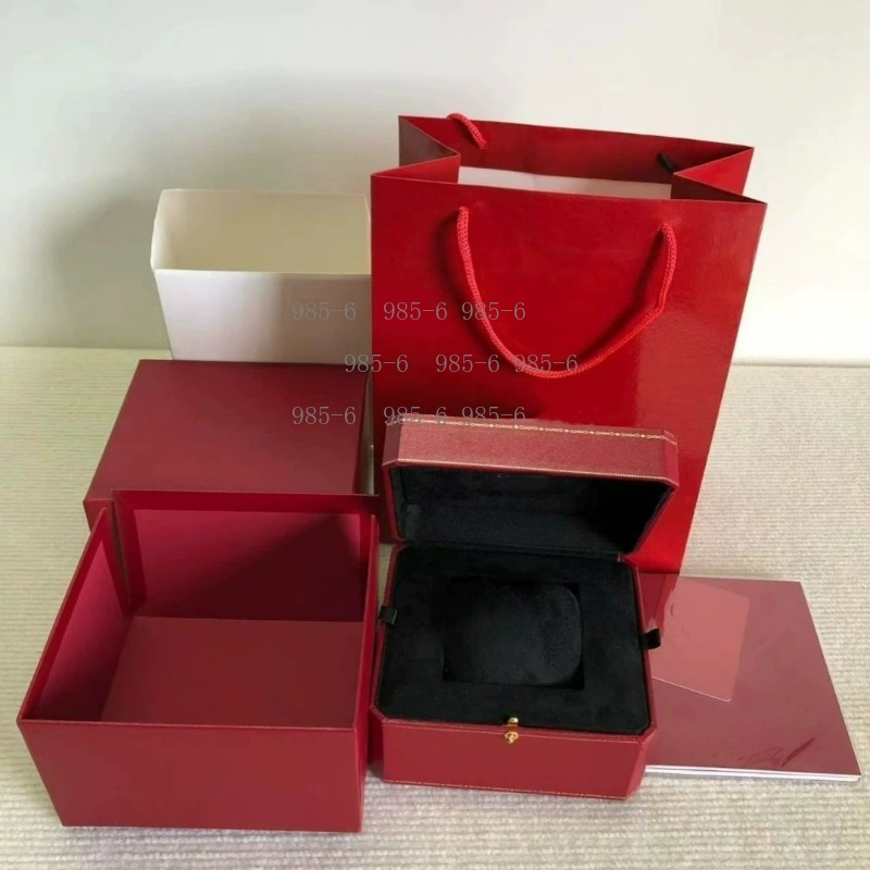 Watch Display Box - Einzelne Uhren-Aufbewahrungsbox, Rote PU-Leder Uhrenhalter-Box