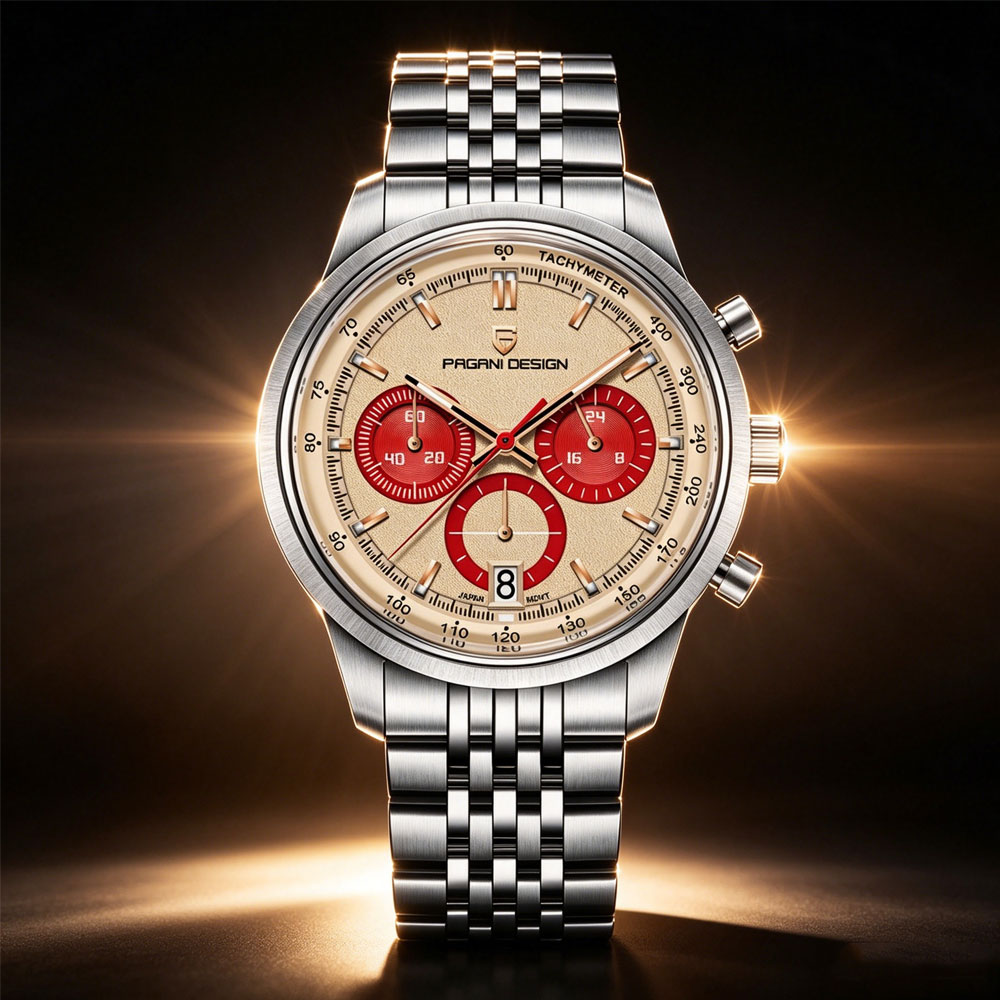 Jewelry For Watches - PAGANI DESIGN Neue Herrenuhr Luxus Quarz-Armbanduhr
