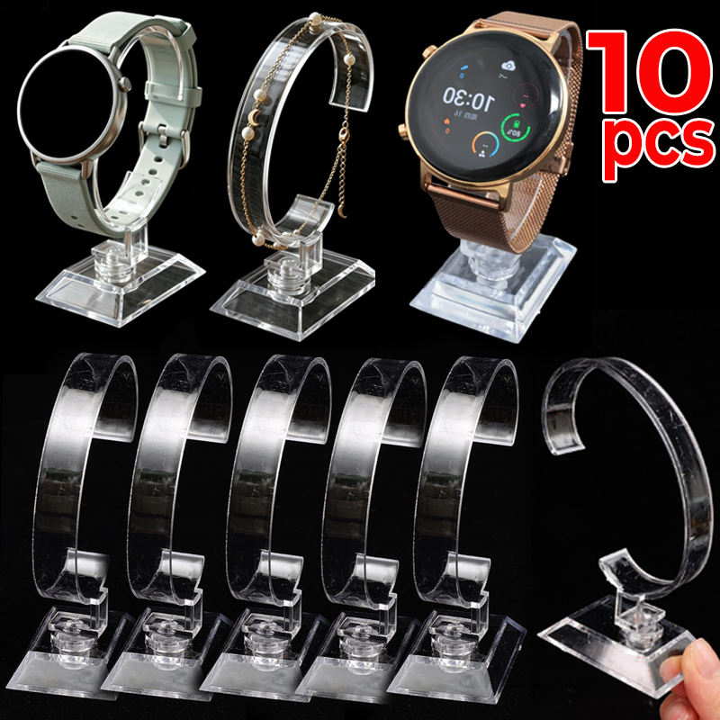 Transparenter Uhren-Präsentati – Jewelry And Watches Inc Bewertung und Preis