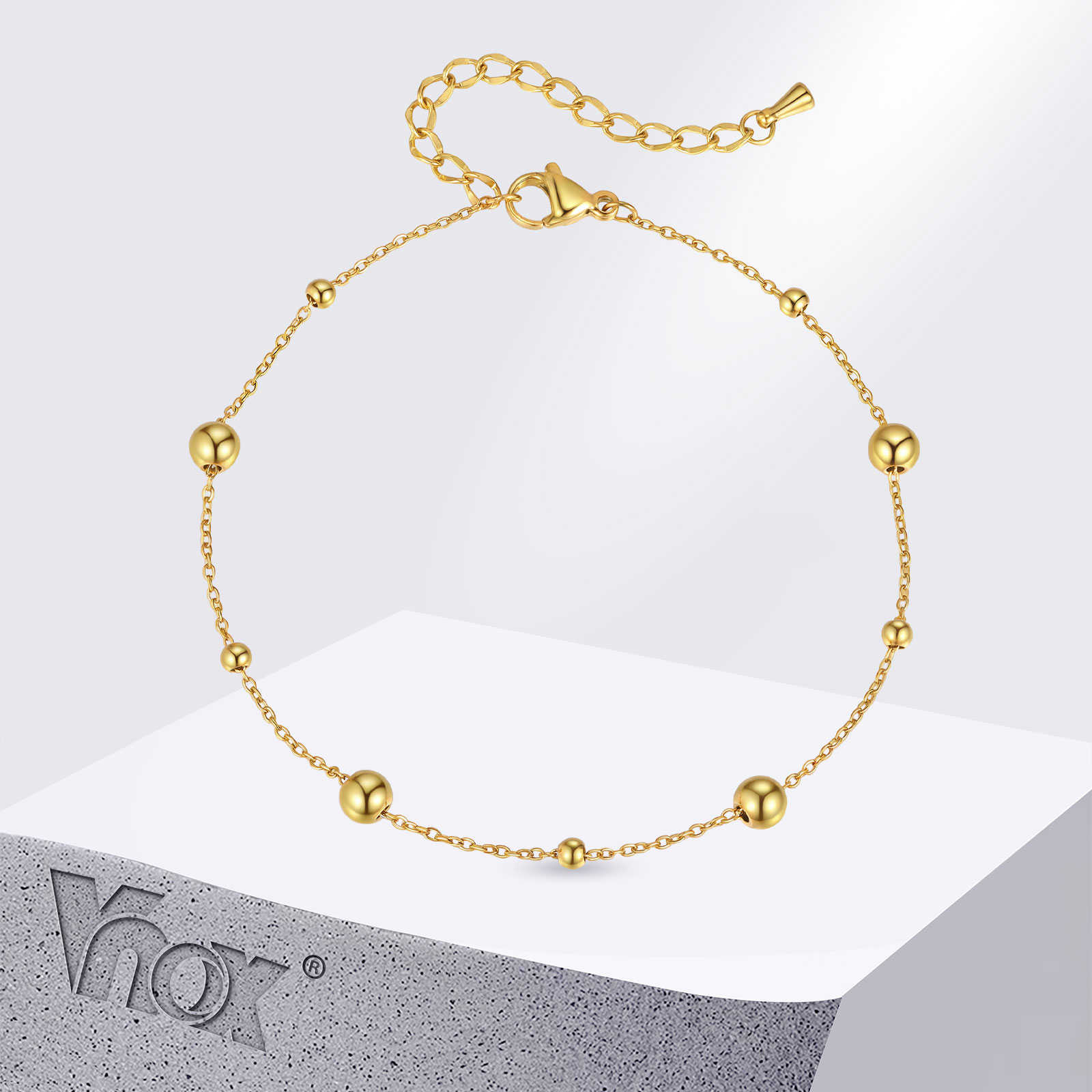 Vnox Edelstahl-Fußkettchen mit – Jc Jewelry & Watches Photos Bewertung und Preis