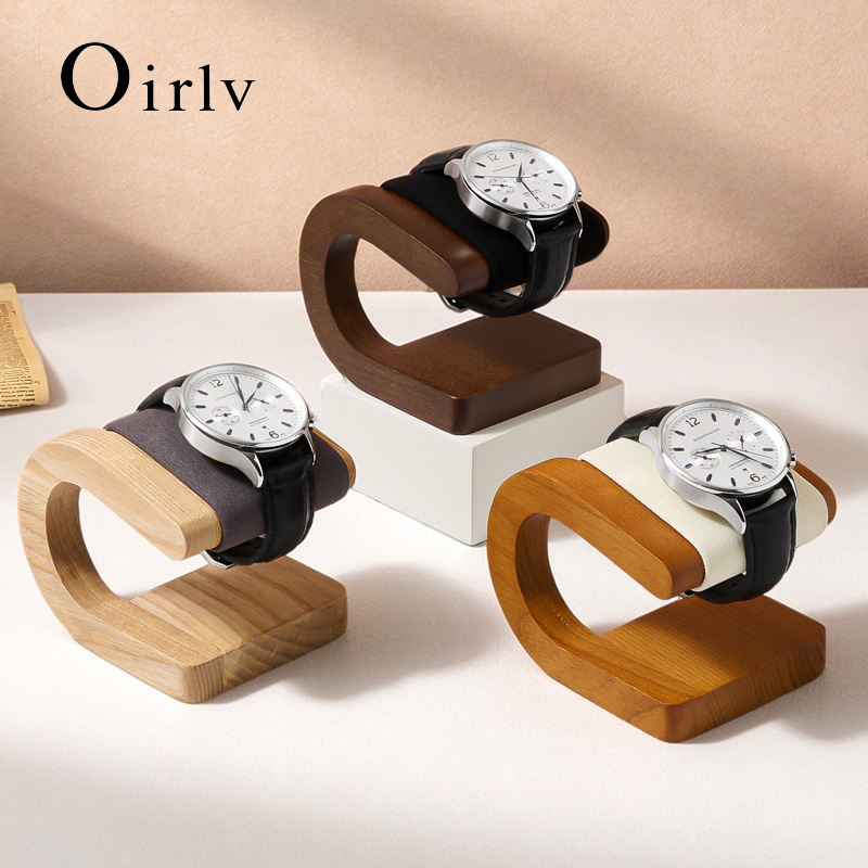 Oirlv Uhrenständer aus Walnuss – Jewelry And Watches Inc Bewertung und Preis
